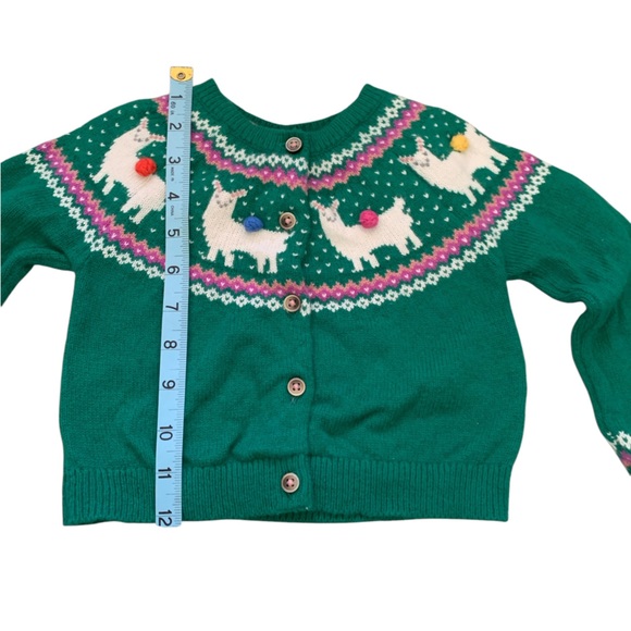 Mini Boden Fair Isle Cardigan llamas - Picture 7 of 7